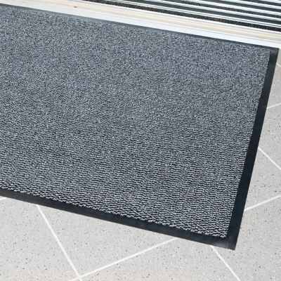 COBA Ekonomická polypropylénová čistiaca rohož, 60 x 90 cm, sivá COBA Ekonomická polypropylénová čistiaca rohož, 60 x 90 cm, sivá