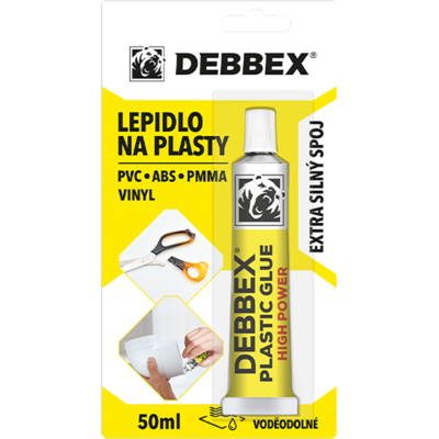 B2B Partner Lepidlo na plasty, 50ml B2B Partner Lepidlo na plasty, 50ml
