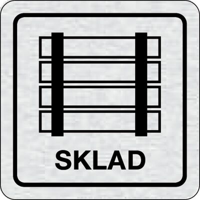 B2B Partner Nalepovacia tabuľka na dvere - Sklad B2B Partner Nalepovacia tabuľka na dvere - Sklad