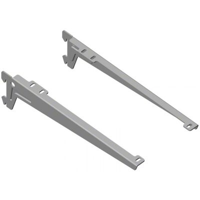 Nosníky ANGLE pre ELEMENT SYSTEM sada 2 ks, hĺbka 380 mm, farba sivá Nosníky ANGLE pre ELEMENT SYSTEM sada 2 ks, hĺbka 380 mm, farba sivá