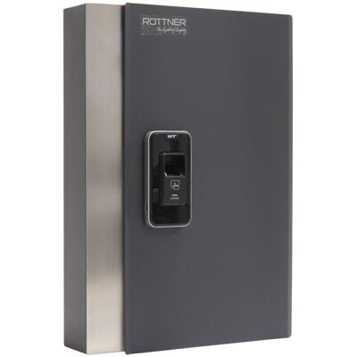 Rottner Skrinka na kľúče KEY PRO, na odtlačok prsta, na 24 kľúčov Rottner Skrinka na kľúče KEY PRO, na odtlačok prsta, na 24 kľúčov