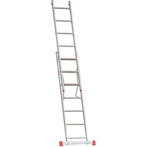 B2B Partner Hliníkový dvojdielny výsuvný rebrík VENBOS HOBBY, 2x7 priečok, 3,1 m B2B Partner Hliníkový dvojdielny výsuvný rebrík VENBOS HOBBY, 2x7 priečok, 3,1 m