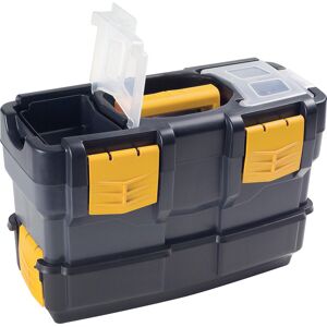 ArtPlast Plastový kufor na náradie s prídavným boxom 420x220x340 mm ArtPlast Plastový kufor na náradie s prídavným boxom 420x220x340 mm