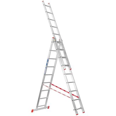 B2B Partner Hliníkový trojdielny výsuvný rebrík VENBOS HOBBY, 3x9 priečok, 5,36 m B2B Partner Hliníkový trojdielny výsuvný rebrík VENBOS HOBBY, 3x9 priečok, 5,36 m