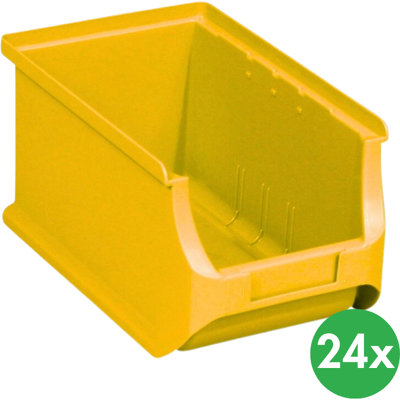 Allit Plastové boxy PLUS 3, 150 x 235 x 125 mm, žlté, 24 ks Allit Plastové boxy PLUS 3, 150 x 235 x 125 mm, žlté, 24 ks