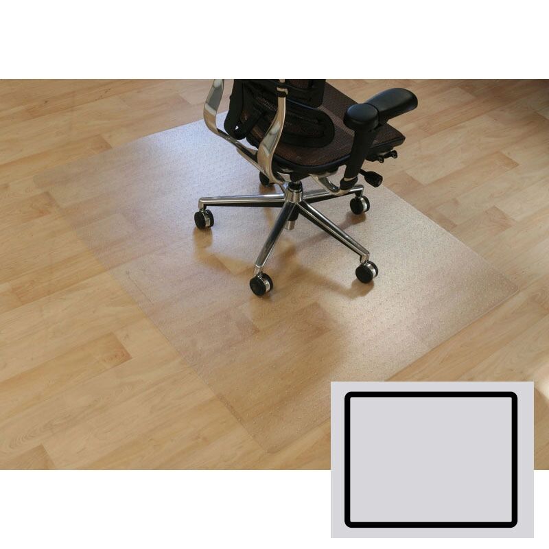 B2B Partner Podložky pod stoličku na hladké podlahy - polykarbonát, obdĺžnik