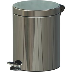 Alda Nášľapný odpadkový kôš, 5 L, nerez lesklý Alda Nášľapný odpadkový kôš, 5 L, nerez lesklý