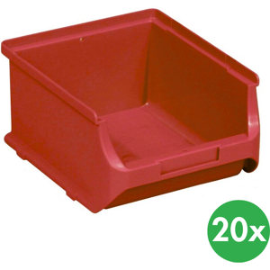 Allit Plastové boxy PLUS 2B, 137 x 160 x 82 mm, červené, 20 ks Allit Plastové boxy PLUS 2B, 137 x 160 x 82 mm, červené, 20 ks