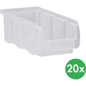 Allit Plastový box COMPACT, 102 x 215 x 75 mm, priehľadný Allit Plastový box COMPACT, 102 x 215 x 75 mm, priehľadný