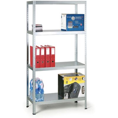 Kovona System Kovový regál, 130 kg, 1800 x 900 x 400 mm, 5 políc, pozink Kovona System Kovový regál, 130 kg, 1800 x 900 x 400 mm, 5 políc, pozink