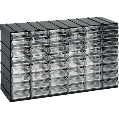 B2B Partner Modulová skrinka so zásuvkami, 382 x 148 x 230 mm, 48 zásuviek B2B Partner Modulová skrinka so zásuvkami, 382 x 148 x 230 mm, 48 zásuviek