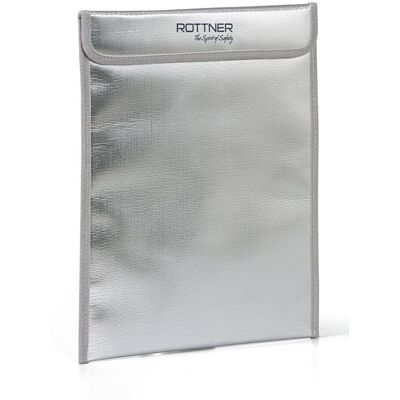Rottner Ohňovzdorný vak FIRE BAG DIN A4 na uloženie dokumentov v trezore, 340 x 250 x 20 mm Rottner Ohňovzdorný vak FIRE BAG DIN A4 na uloženie dokumentov v trezore, 340 x 250 x 20 mm