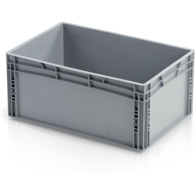 B2B Partner Plastová prepravka, uzavreté rukoväte, 600 x 400 x 270 mm B2B Partner Plastová prepravka, uzavreté rukoväte, 600 x 400 x 270 mm
