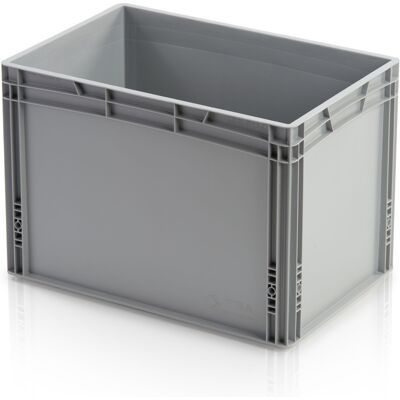 B2B Partner Plastová prepravka, uzavreté rukoväte, 600 x 400 x 420 mm B2B Partner Plastová prepravka, uzavreté rukoväte, 600 x 400 x 420 mm