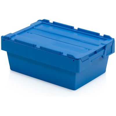 B2B Partner Plastová zasúvacia prepravka s vekom, 600 x 400 x 240 mm B2B Partner Plastová zasúvacia prepravka s vekom, 600 x 400 x 240 mm