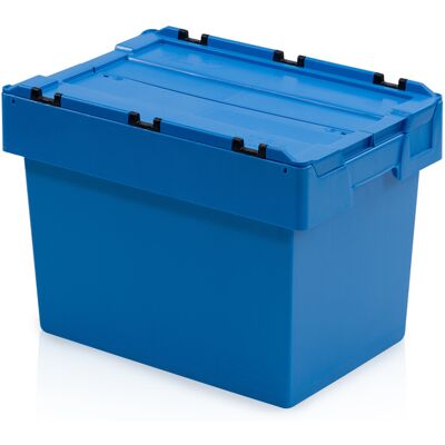B2B Partner Plastová zasúvacia prepravka s vekom, 600 x 400 x 440 mm B2B Partner Plastová zasúvacia prepravka s vekom, 600 x 400 x 440 mm