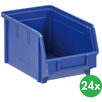 ArtPlast Plastové boxy BASIC typ B, 146 x 237 x 124 mm, 24 ks, modré ArtPlast Plastové boxy BASIC typ B, 146 x 237 x 124 mm, 24 ks, modré