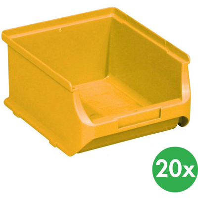 Allit Plastové boxy PLUS 2B, 137 x 160 x 82 mm, žlté, 20 ks Allit Plastové boxy PLUS 2B, 137 x 160 x 82 mm, žlté, 20 ks