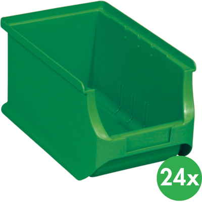Allit Plastové boxy PLUS 3, 150 x 235 x 125 mm, zelené, 24 ks Allit Plastové boxy PLUS 3, 150 x 235 x 125 mm, zelené, 24 ks
