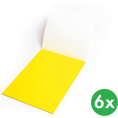 B2B Partner Popisovacia fólia elektrostatická Symbioflipcharts 500x700 mm, žltá B2B Partner Popisovacia fólia elektrostatická Symbioflipcharts 500x700 mm, žltá