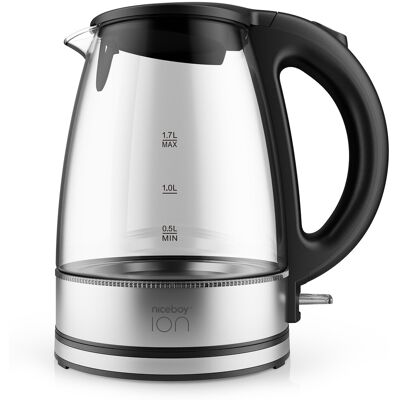 B2B Partner Rýchlovarná kanvica Kettle K1 Crystal Glass Black B2B Partner Rýchlovarná kanvica Kettle K1 Crystal Glass Black