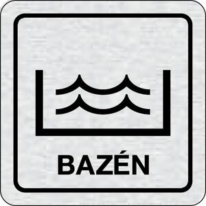 B2B Partner Nalepovacia tabuľka na dvere - Bazén B2B Partner Nalepovacia tabuľka na dvere - Bazén