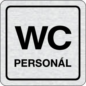 B2B Partner Nalepovacia tabuľka na dvere - WC personál B2B Partner Nalepovacia tabuľka na dvere - WC personál