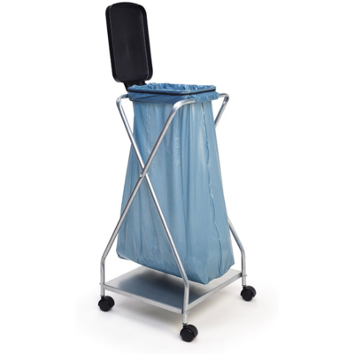 B2B Partner Stojan pojazdný na 1 odpadkové vrece 70/120l, čierna 440 x 480 x 930 mm B2B Partner Stojan pojazdný na 1 odpadkové vrece 70/120l, čierna 440 x 480 x 930 mm
