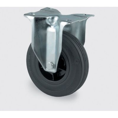 Transportné koliesko TENTE 100 mm, plastový disk, čierna guma Transportné koliesko TENTE 100 mm, plastový disk, čierna guma