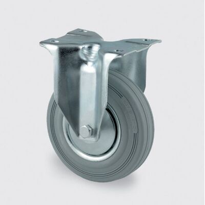 Transportné koliesko TENTE s krytom 100 mm, sivá guma Transportné koliesko TENTE s krytom 100 mm, sivá guma