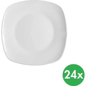B2B Partner Dezertný tanier hranatý MONA 18,5 x 18,5 cm, porcelán, 24 ks B2B Partner Dezertný tanier hranatý MONA 18,5 x 18,5 cm, porcelán, 24 ks