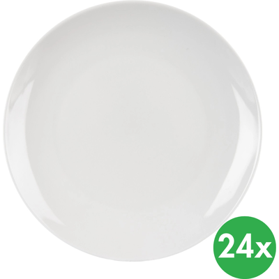 B2B Partner Plytký detský tanier MONA, pr. 21 cm, porcelán, 24 ks B2B Partner Plytký detský tanier MONA, pr. 21 cm, porcelán, 24 ks