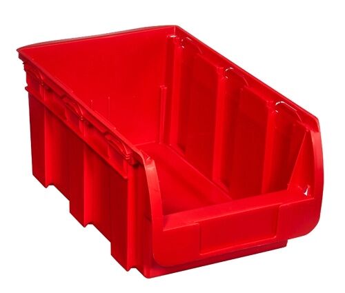 Allit Plastový box compact, 210 x 350 x 150 mm, červený