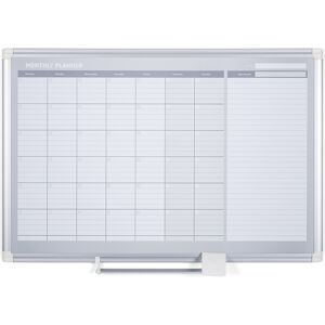 Bi-Office Mesačná plánovacia tabuľa na stenu LUX, magnetická, dni, 900 x 600 mm Bi-Office Mesačná plánovacia tabuľa na stenu LUX, magnetická, dni, 900 x 600 mm