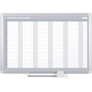 Bi-Office Ročná plánovacia tabuľa na stenu LUX, magnetická, dni, 900 x 600 mm Bi-Office Ročná plánovacia tabuľa na stenu LUX, magnetická, dni, 900 x 600 mm