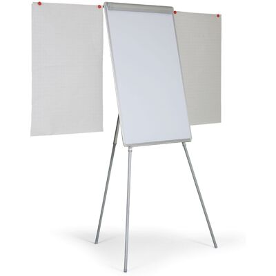 Bi-Office Flipchart tabuľa TRIPOD s výsuvnými ramenami, magnetický Bi-Office Flipchart tabuľa TRIPOD s výsuvnými ramenami, magnetický
