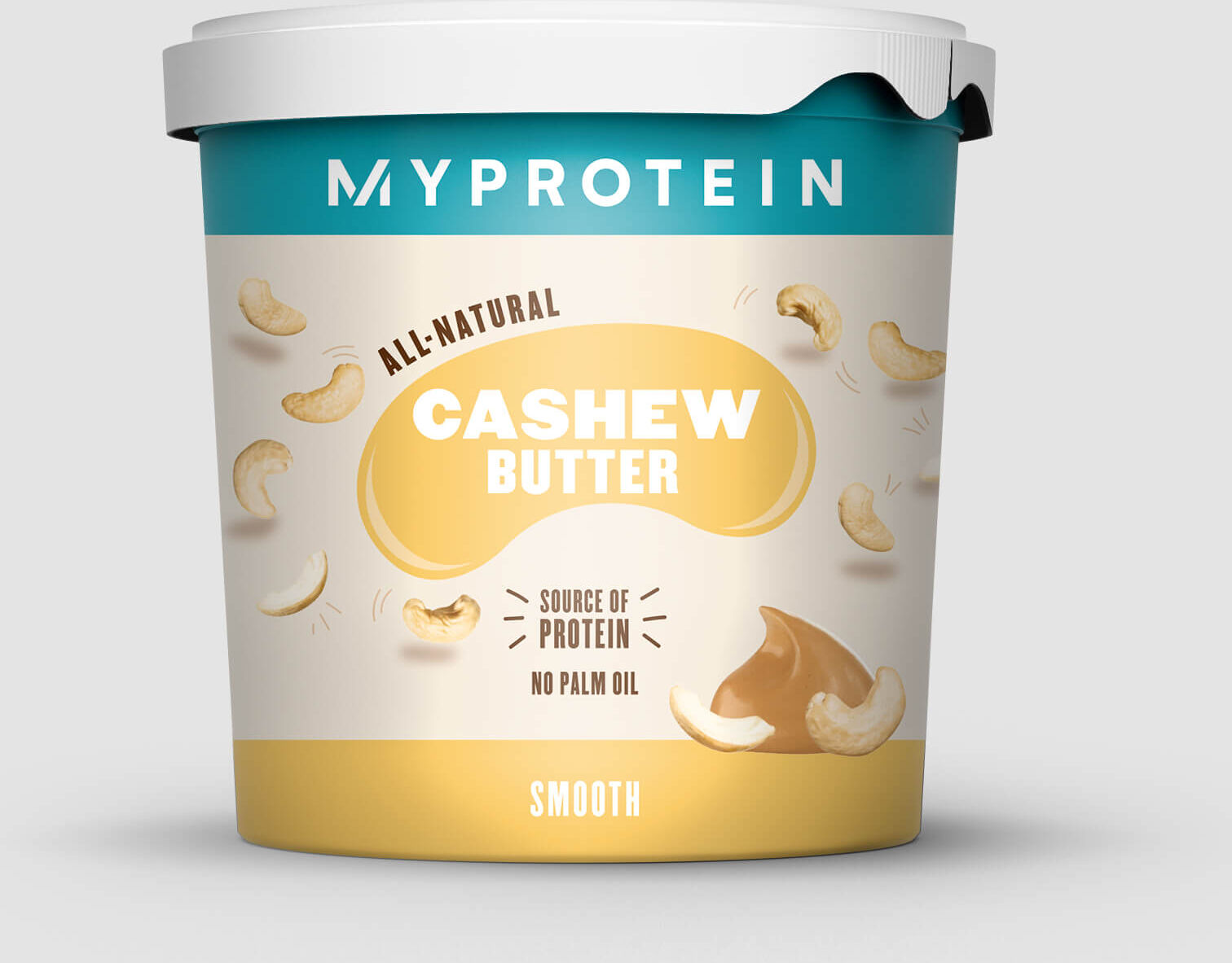 Myprotein Prírodné Kešu Maslo - Originál - Bez Kúskov