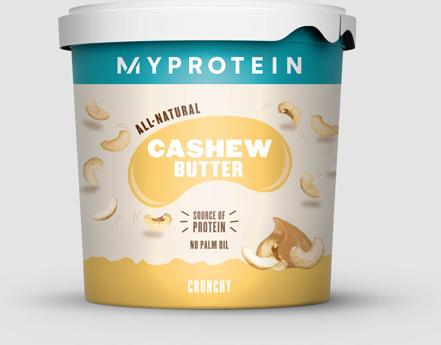 Myprotein Prírodné Kešu Maslo - Originál - S Kúskami