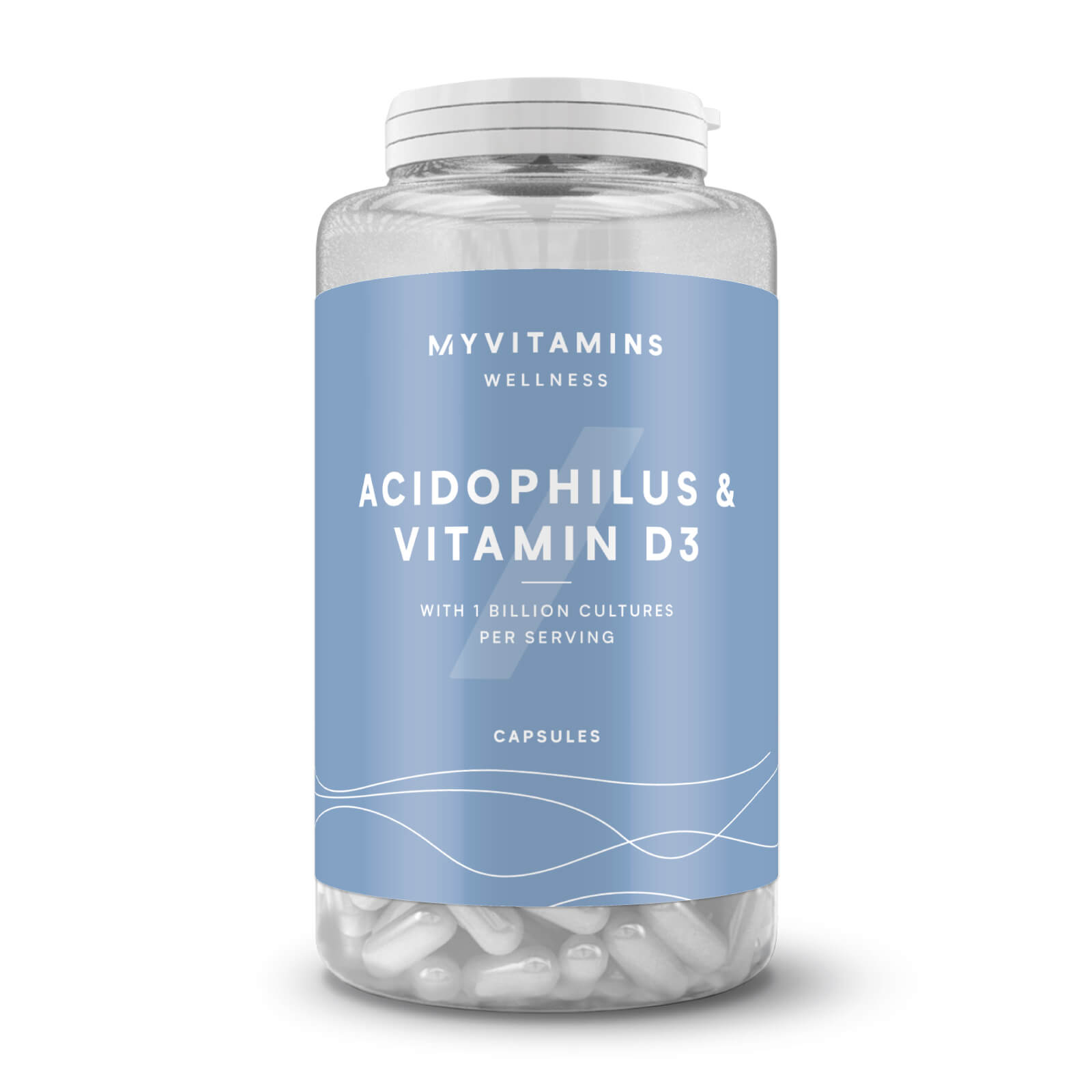Myprotein Acidophilus & Vitamín D3 - 30tablets