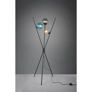 TRIO 403400317 Lance Stojanová lampa 600mm E14 3X28W Čierna matná, viacfarebná TRIO 403400317 Lance Stojanová lampa 600mm E14 3X28W Čierna matná, viacfarebná
