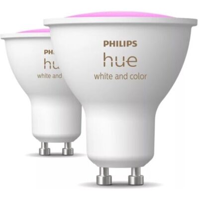 Philips Hue White and color ambiance 8720169229815 LED žiarovka GU10 4,2W/400lm 2000-6500K+RGB bluetooth 2-set Philips Hue White and color ambiance 8720169229815 LED žiarovka GU10 4,2W/400lm 2000-6500K+RGB bluetooth 2-set