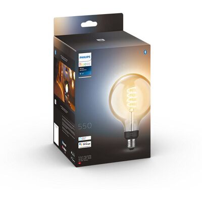 Philips HUE LED White Ambiance Filament žiarovka E27 G125 7W 550lm 2200-4500K stmievateľná BlueTooth Philips HUE LED White Ambiance Filament žiarovka E27 G125 7W 550lm 2200-4500K stmievateľná BlueTooth