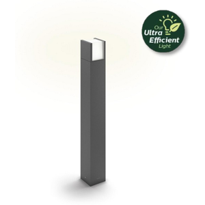 Philips 8720169278080 UltraEfficient Arbour vonkajšie stojanové svietidlo/záhradný stĺpik V770mm LED 3,8W/800lm 2700K IP44 antracit Philips 8720169278080 UltraEfficient Arbour vonkajšie stojanové svietidlo/záhradný stĺpik V770mm LED 3,8W/800lm 2700K IP44 antracit