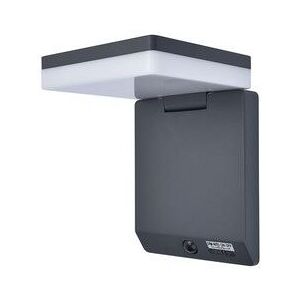 LUTEC 6943101012 MOZE exteriérové solárne nástenné svietidlo LED 8W 1000lm 4000K IP44 matná čierna so senzorom LUTEC 6943101012 MOZE exteriérové solárne nástenné svietidlo LED 8W 1000lm 4000K IP44 matná čierna so senzorom