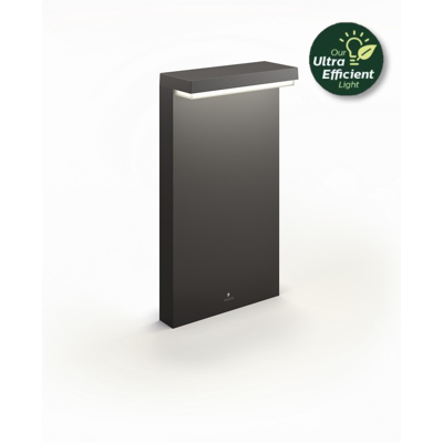 Philips 8720169257290 UltraEfficient Bustan vonkajšie stojanové svietidlo/stĺpik LED V400mm 3,8W/800lm 2700K IP44 antracit Philips 8720169257290 UltraEfficient Bustan vonkajšie stojanové svietidlo/stĺpik LED V400mm 3,8W/800lm 2700K IP44 antracit