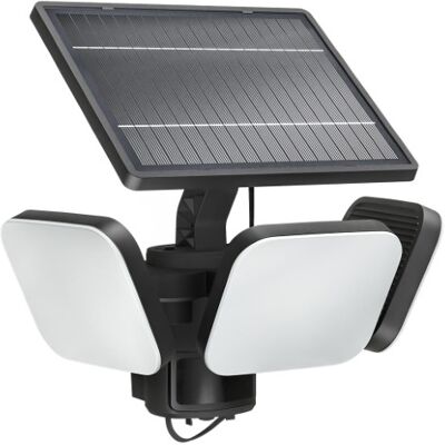 Solárne nástenné svietidlo so senzorom LED 3000K čierna IP65 PHILIPS UltraEfficient Zyren 8721103105431 Solárne nástenné svietidlo so senzorom LED 3000K čierna IP65 PHILIPS UltraEfficient Zyren 8721103105431