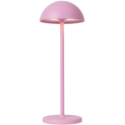 LUCIDE 15500/02/66 JOY vonkajšia dotyková stolná lampička LED V320mm 1,5W/190lm 3000K IP54 ružová, nabíjateľná batéria, USB kábel LUCIDE 15500/02/66 JOY vonkajšia dotyková stolná lampička LED V320mm 1,5W/190lm 3000K IP54 ružová, nabíjateľná batéria, USB kábel