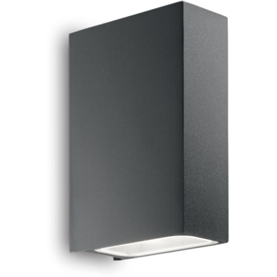 Exteriérové nástenné svietidlo Ideal lux 113791 TETRIS-2 AP2 ANTRACITE 2xG9 15W IP44 Exteriérové nástenné svietidlo Ideal lux 113791 TETRIS-2 AP2 ANTRACITE 2xG9 15W IP44