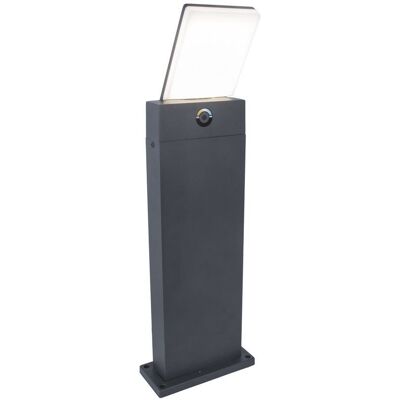 7289001118 LUTEC PANO záhradný LED stĺpik 17,5W 1300lm 3000-5000K s integrovaným CCT switchom tmavo šedá IP54 7289001118 LUTEC PANO záhradný LED stĺpik 17,5W 1300lm 3000-5000K s integrovaným CCT switchom tmavo šedá IP54
