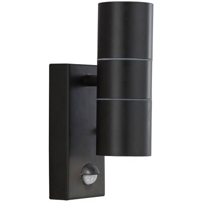 Searchlight 7008-2BK-LED OUTDOOR & PORCH exteriérové nástenné svietidlo GU10 2x3W 270 lm IP44 Searchlight 7008-2BK-LED OUTDOOR & PORCH exteriérové nástenné svietidlo GU10 2x3W 270 lm IP44